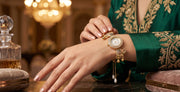 Luxury Crystal Dial Elephant Bracelet Watch for Women – Festive & Bridal Wear